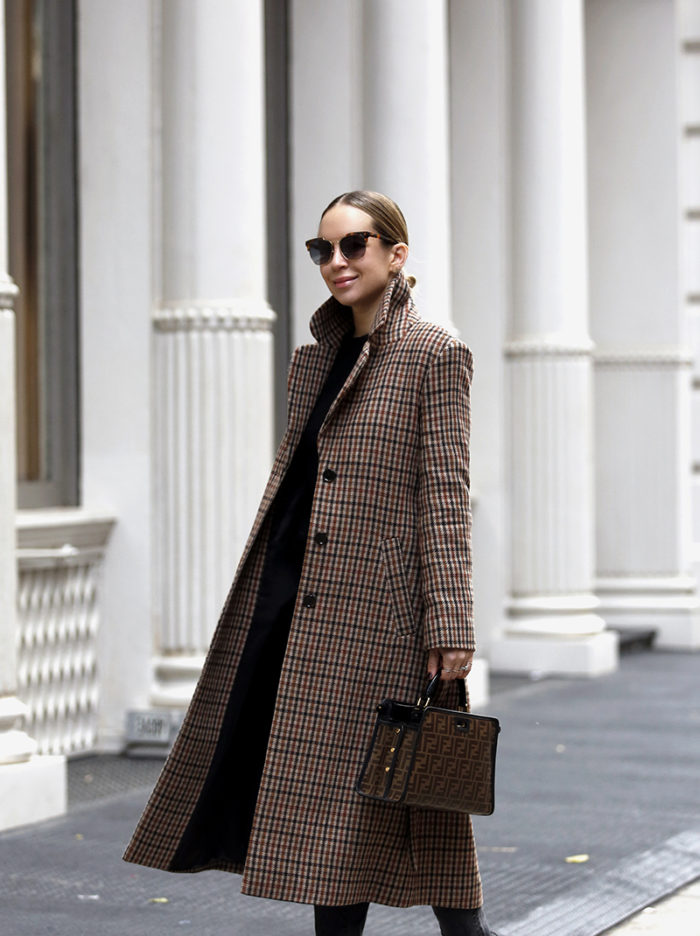 My Favorite Plaid Coat | Outfits | Fall | Brooklyn Blonde
