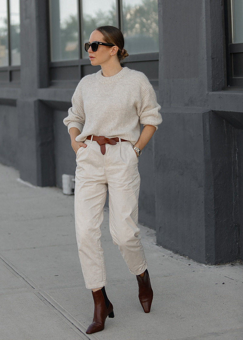 Relaxed Trousers Three Ways: Outfit Ideas for Fall