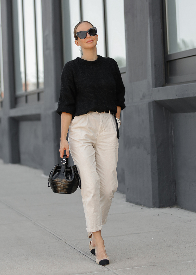 Relaxed Trousers Three Ways: Outfit Ideas for Fall