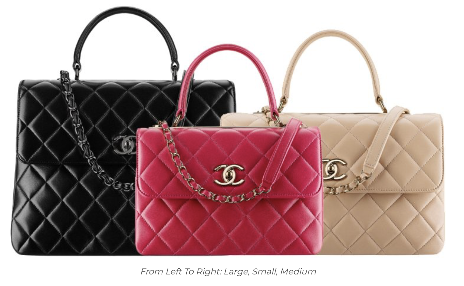 What's in my bag Chanel CC Trendy ! 