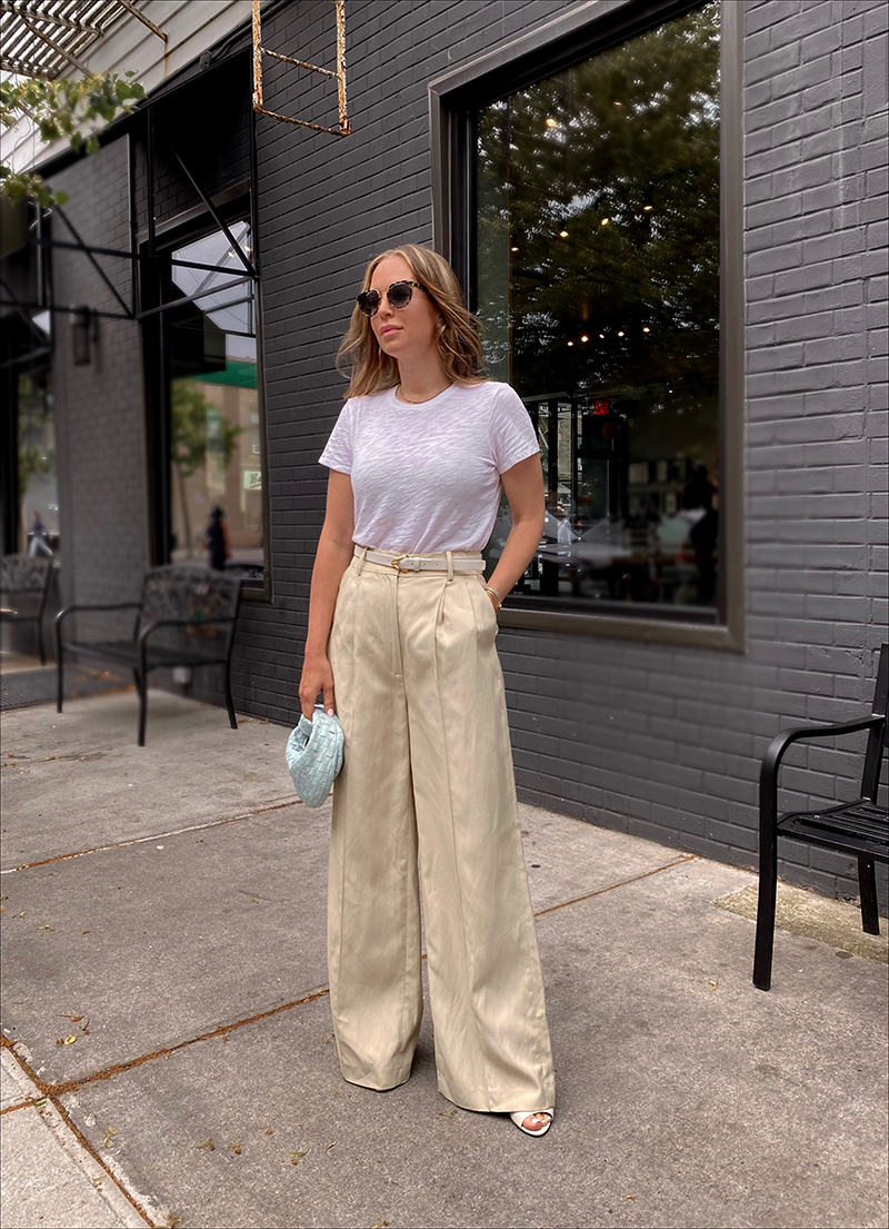 Linen Pants and a Simple Tee: A Summer Uniform | Brooklyn Blonde